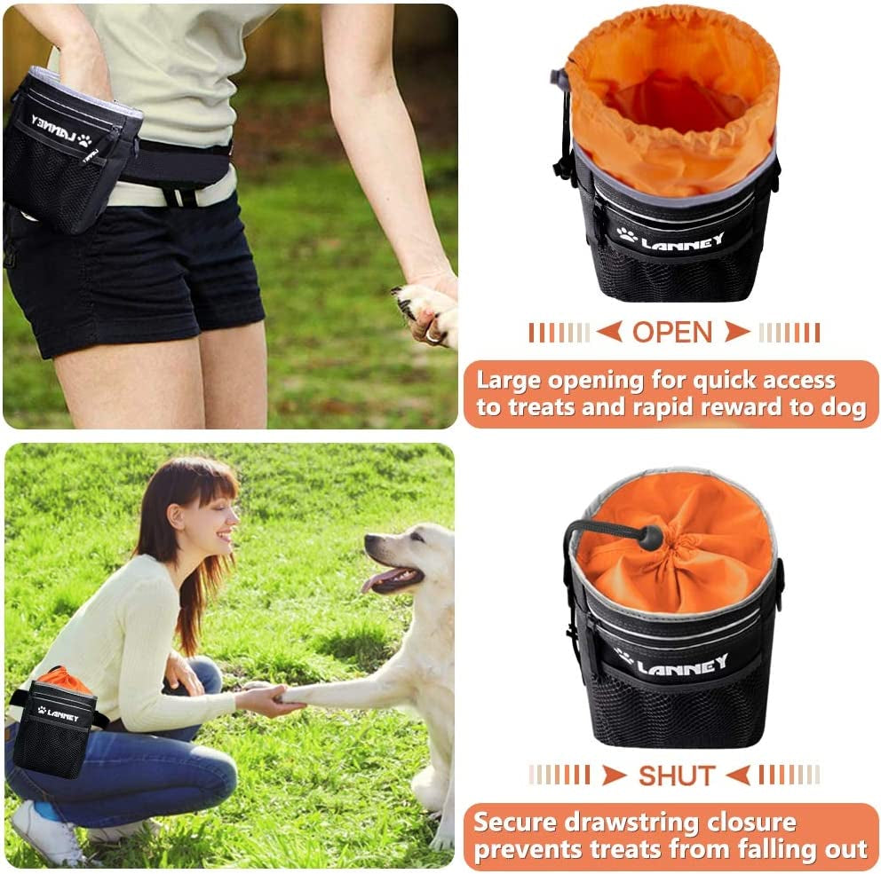 Ultimate Dog Treat Pouch: Versatile Training Bag for All Dogs – Carry Kibble, Snacks, and Toys with Ease!